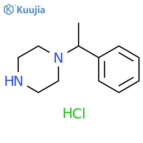 1-(1-Phenylethyl)piperazine dihydrochloride structure