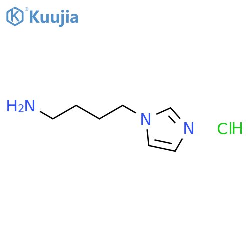 4-Imidazol-1-yl-butylamine hydrochloride structure