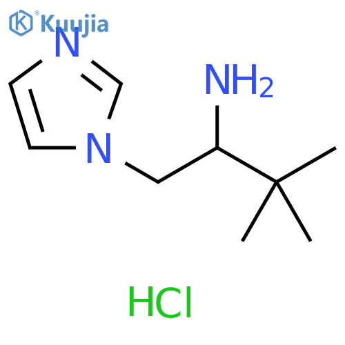 1-Imidazol-1-ylmethyl-2,2-dimethyl-propylamine Dihydrochloride structure