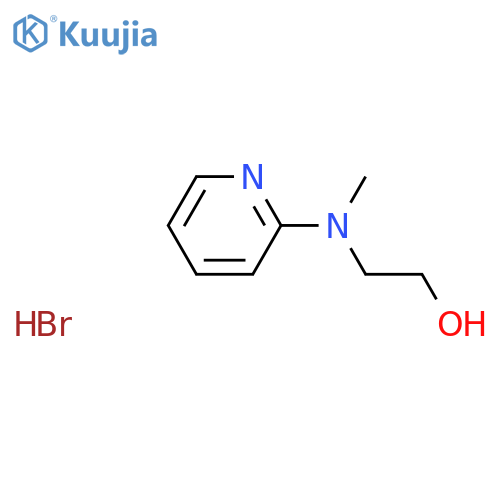2-(Methyl-pyridin-2-yl-amino)-ethanol hydrobromide structure