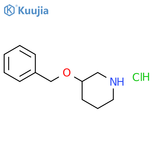 3-(Phenylmethoxy)-piperidine Hydrochloride structure