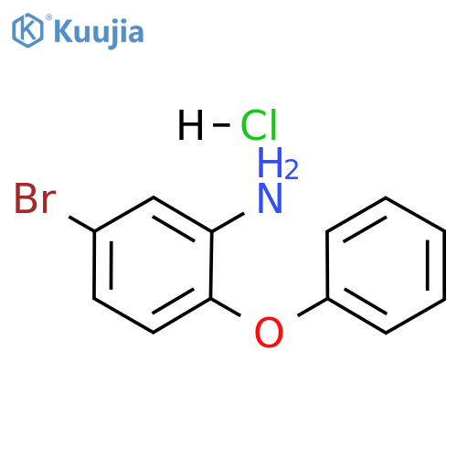 5-Bromo-2-phenoxyaniline hydrochloride structure