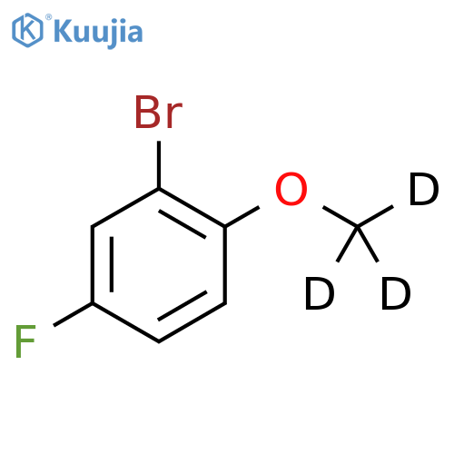 2-(Methoxy-d3)-5-fluorobromobenzene structure