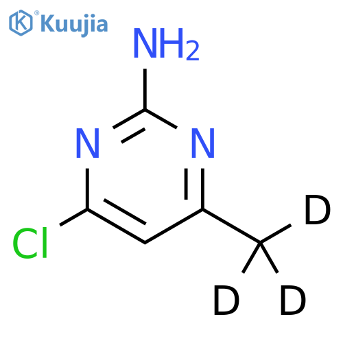 4-Chloro-2-amino-6-(methyl-d3)-pyrimidine structure