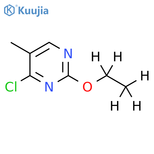 4-Chloro-5-methyl-2-(ethoxy-d5)-pyrimidine structure