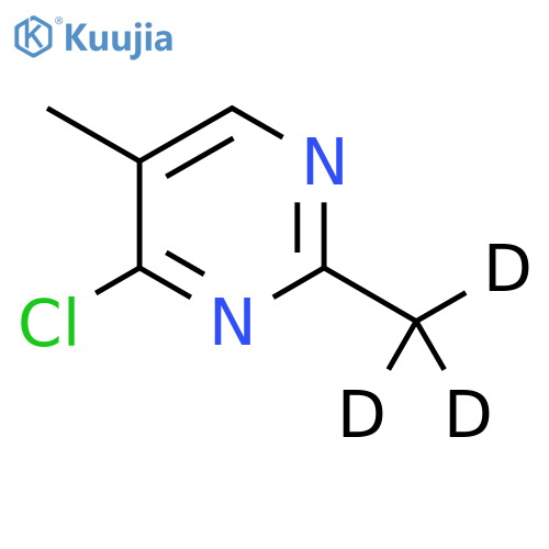 4-Chloro-5-methyl-2-(methyl-d3)-pyrimidine structure