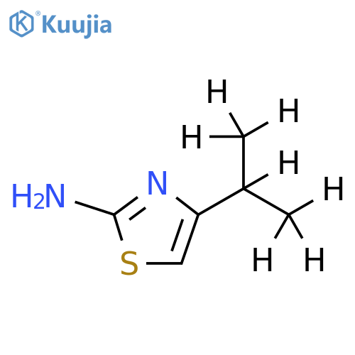 2-Amino-4-(iso-propyl-d7)-thiazole structure