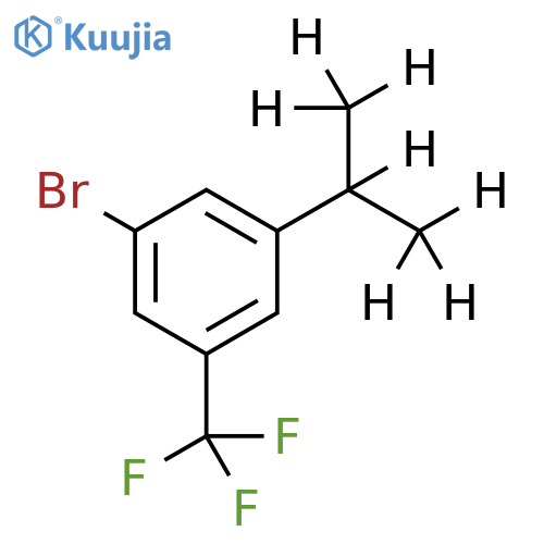 3-Trifluoromethyl-5-(iso-propyl-d7)-bromobenzene structure