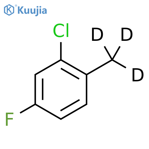 2-(Methyl-d3)-5-fluorochlorobenzene structure