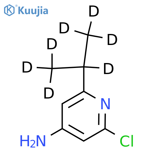 2-Chloro-6-(iso-propyl-d7)-4-aminopyridine structure