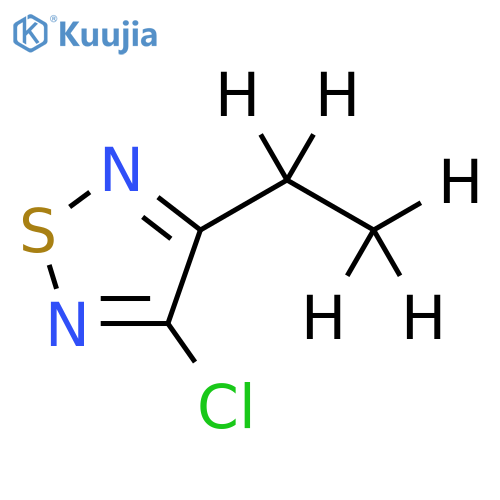 3-Chloro-4-(ethyl-d5)-1,2,5-thiadiazole structure