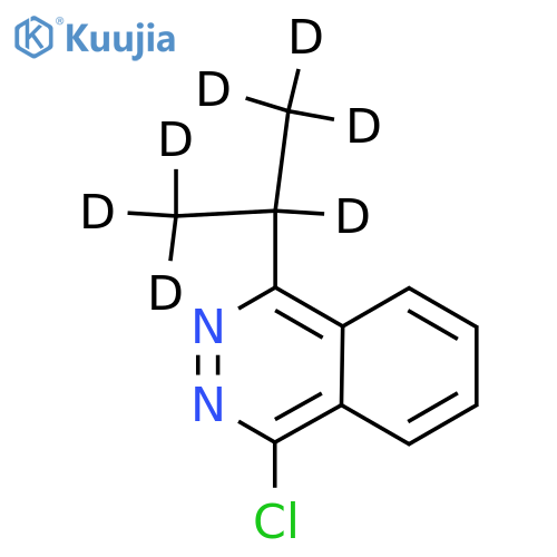 1-Chloro-4-(iso-propyl-d7)-phthalazine structure
