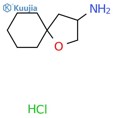 1-Oxaspiro[4.5]dec-3-ylamine hydrochloride structure