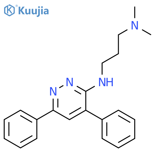1,3-Propanediamine,N3-(4,6-diphenyl-3-pyridazinyl)-N1,N1-dimethyl- structure