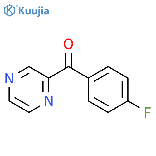 2-(4-fluorobenzoyl)pyrazine structure