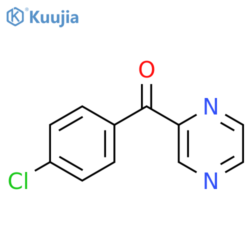 2-(4-chlorobenzoyl)pyrazine structure