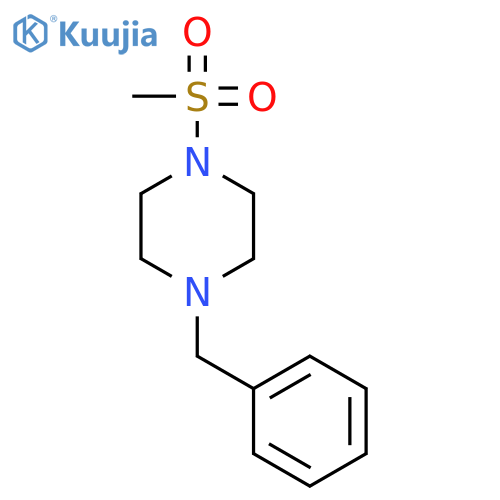 1-Benzyl-4-(methylsulfonyl)piperazine structure