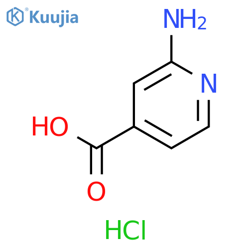 2-aminoisonicotinic acid hydrochloride structure