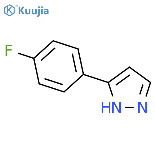 5-(4-Fluorophenyl)-1H-pyrazole structure