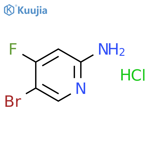 5-Bromo-4-fluoropyridin-2-amine hydrochloride structure