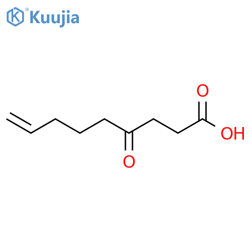 8-Nonenoic acid, 4-oxo- structure