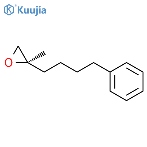 Oxirane, 2-methyl-2-(4-phenylbutyl)-, (R)- structure