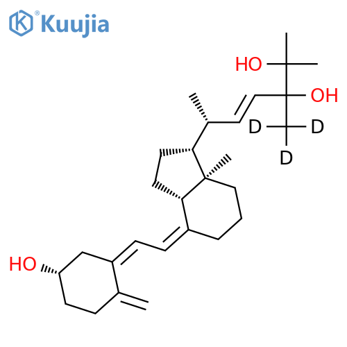 24,25-Dihydroxy Vitamin D2-d3 (Mixture of Diastereomers) structure
