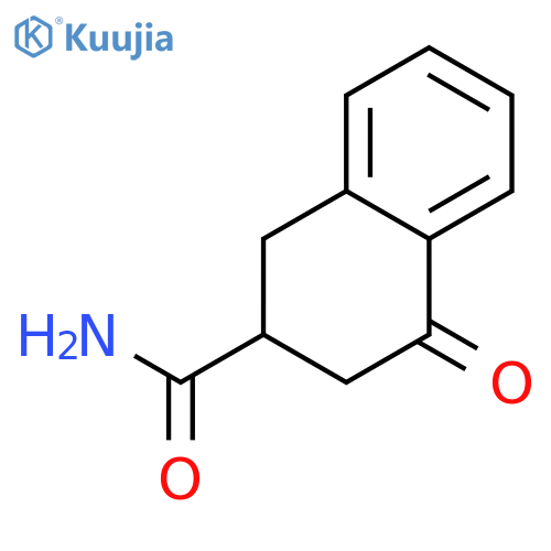 2-Naphthalenecarboxamide, 1,2,3,4-tetrahydro-4-oxo- structure