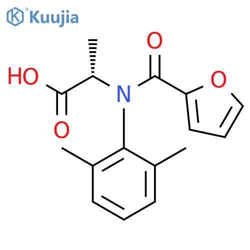 Alanine,N-(2,6-dimethylphenyl)-N-(2-furanylcarbonyl)- structure
