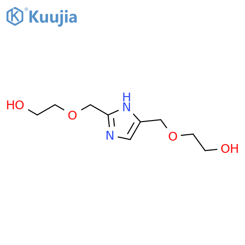 Ethanol, 2,2'-[1H-imidazole-2,4-diylbis(methyleneoxy)]bis- structure