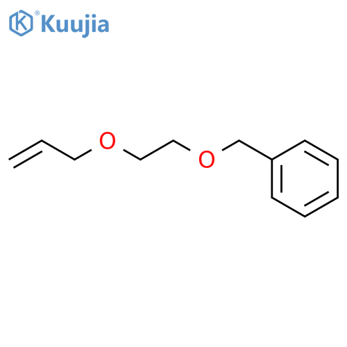Benzene, [[2-(2-propenyloxy)ethoxy]methyl]- structure