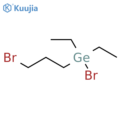 Germane, bromo(3-bromopropyl)diethyl- structure