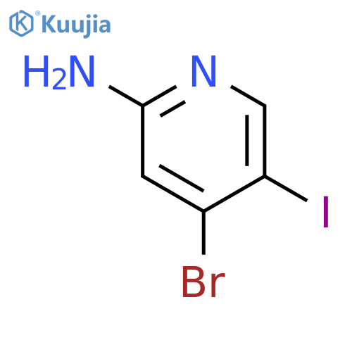 4-Bromo-5-iodopyridin-2-amine structure