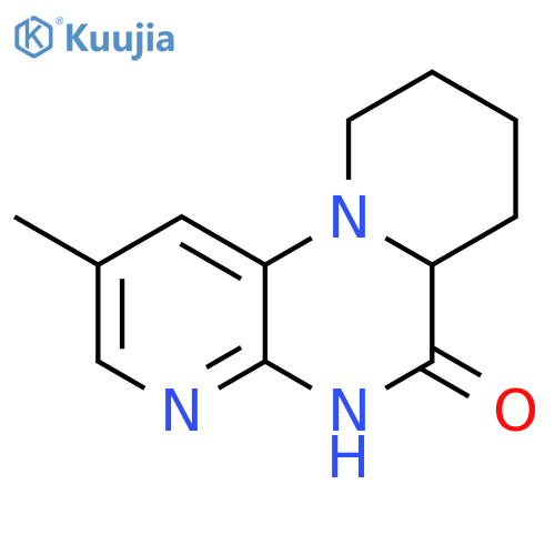 7,8,9,10-tetrahydro-2-methyl-5H-Dipyrido[1,2-a:2',3'-e]pyrazin-6(6aH)-one structure