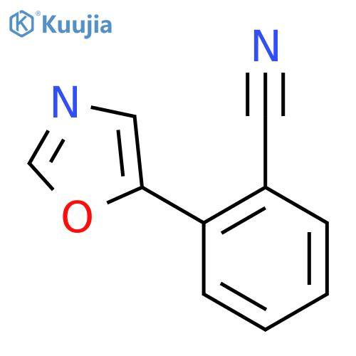 2-(5-Oxazolyl)benzonitrile structure