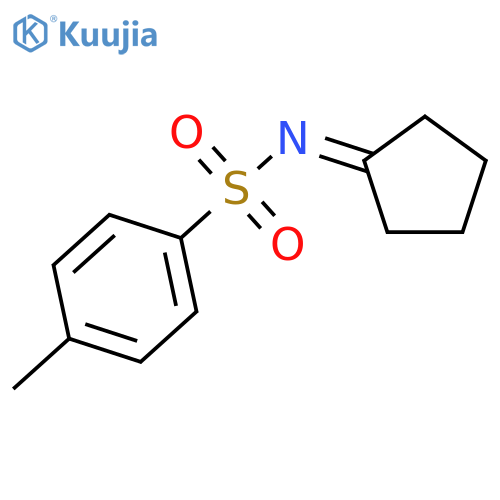 Benzenesulfonamide,N-cyclopentylidene-4-methyl- structure