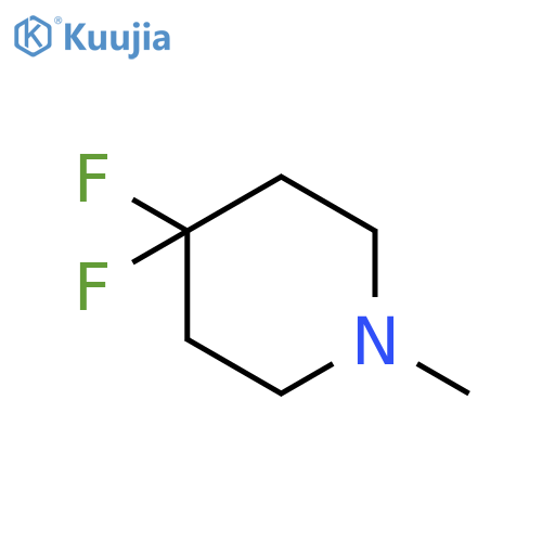 4,4-Difluoro-1-methylpiperidine structure