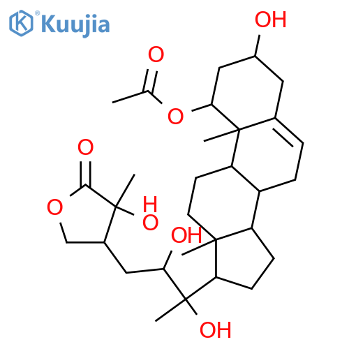 1,3,20,22,25-Pentahydroxyergost-5-en-26,28-olide; (1α,3β,20R,22R,24R,25R)-form, 1-Ac structure