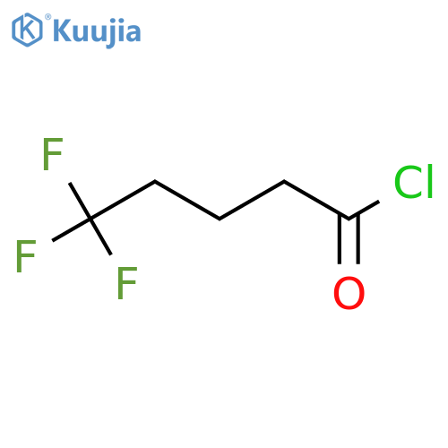 5,5,5-Trifluoro-pentanoyl Chloride structure