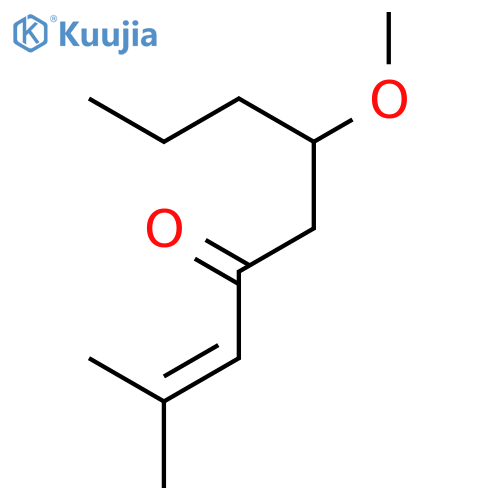2-Nonen-4-one, 6-methoxy-2-methyl- structure