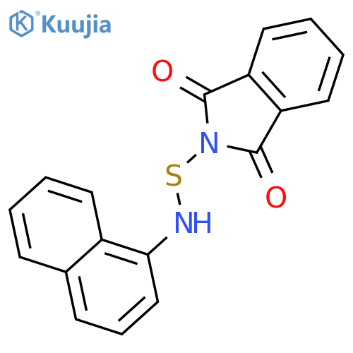 2H-ISOINDOLE-2-SULFENAMIDE, 1,3-DIHYDRO-N-1-NAPHTHALENYL-1,3-DIOXO- structure