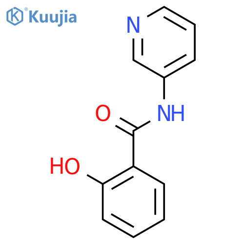 2-Hydroxy-N-pyridin-3-ylbenzamide structure