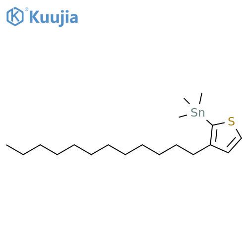 Stannane, (3-dodecyl-2-thienyl)trimethyl- structure