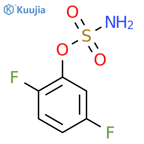 2,5-difluorophenyl sulfamate structure