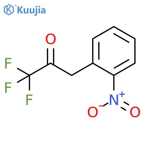 1,1,1-trifluoro-3-(2-nitrophenyl)propan-2-one structure
