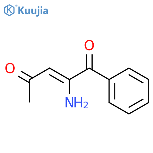 2-Pentene-1,4-dione, 2-amino-1-phenyl- structure