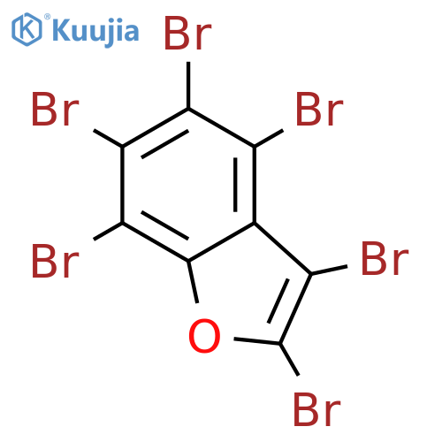 Benzofuran, hexabromo- structure