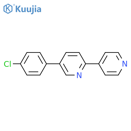 5-(4-Chlorophenyl)-2,4'-bipyridine structure
