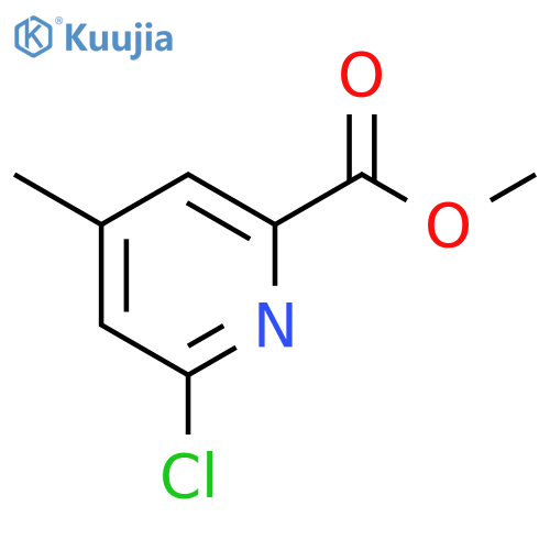 Methyl 6-chloro-4-methylpicolinate structure