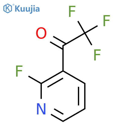 2-Fluoro-3-trifluoroacetylpyridine structure